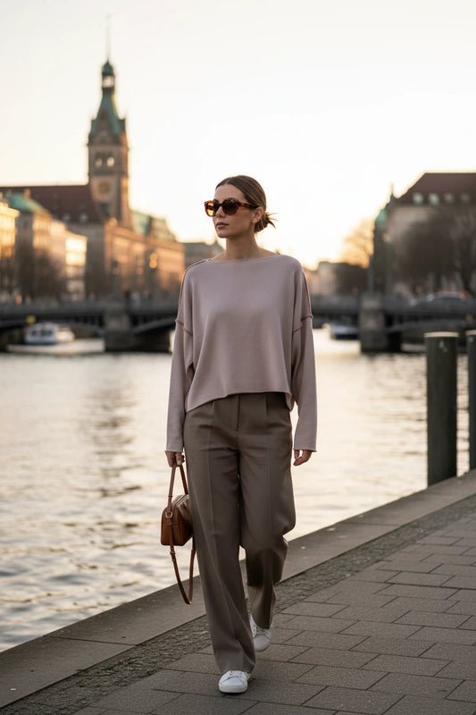 Cropped Sweater – Kurzpulli