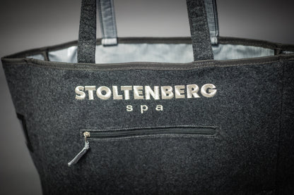 Loden bag with embroidery 